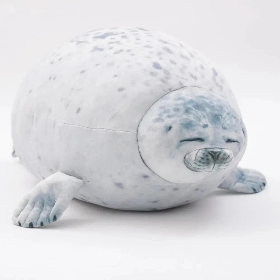 Seal Chubby Novelty Sleeping Pillow Plush Stuffed Doll Kids Girls Birthday Gifts - Image 1 of 4