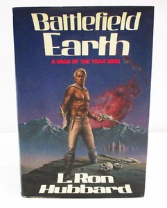 BATTLEFIELD EARTH by L. RON HUBBARD HCDJ FIRST EDITION / FIRST PRINT - Picture 1 of 11