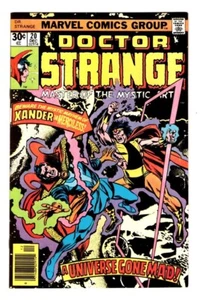 DOCTOR STRANGE 20 VF+ (8.5) 1° XANDER LO SPIETATO 1976* - Foto 1 di 2