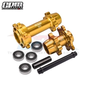 GPM Aluminum 7075 Front/Rear Wheel Hub Hex Larger Inner Bearings For Promoto-MX - Picture 1 of 12