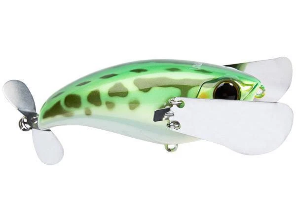 JACKALL Jpomp79-gf Pompadour 79 Top Water Frog Bone Green