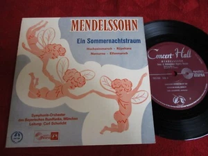 7" 33rpm Mendelsohn Ein Sommernachtsraum Carl Schuricht STEREO - Bild 1 von 3