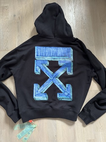 OFF WHITE Felpa con cappuccio uomo Off White maglione maglione taglia in foto su metro