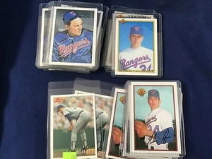 1989-1993 Bowman Nolan Ryan Lot of 32 Regular Leader Header Cards E6752 - Bild 1 von 4