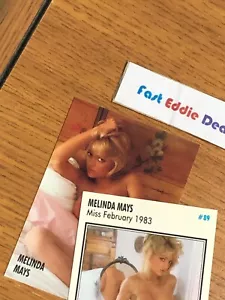 PLAYBOY 1994 MELINDA MAYS COLLECTOR CARD # 89 MISS FEBRUARY 1983 NEAR MINT - Picture 1 of 1