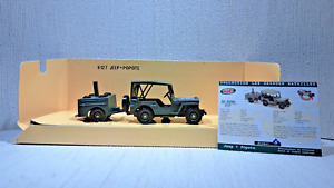 Solido S - N° 6127  Jeep & Popote - Famous Battles Collection - M.I.B. -