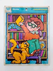 โ
๐งฉ๐ซ๐1976 Librarian Whitman Tray Puzzle Rare Collectable Kids Toy ๐๐ธSEE๐๐ธ - Picture 1 of 13