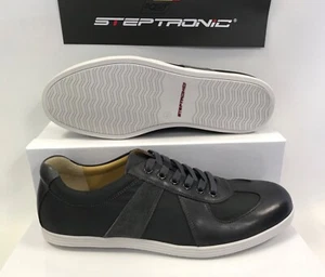 Steptronic Remo Leather Men's Sneakers Shoes MB02512 UK 8 / EUR 42 - Picture 1 of 5