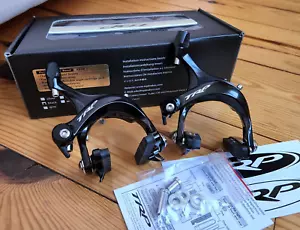 Genuine Nos TRP R920 Road Brake Set, Front & Rear, Black, Aluminum, New In Box - Picture 1 of 11