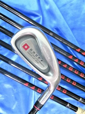 DAIWA GLOBERIDE ONOFF AKA 7PC R-FLEX IRONS SET GOLF CLUBS Japan Limited NWO - Image 1 of 4