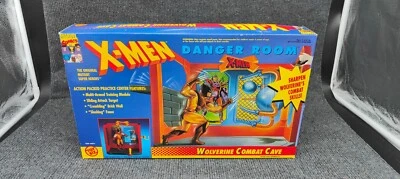 X-MEN RISK ROOM WOLVERINE COMBATE CUEVA JUEGO SET (1994) TOY BIZ Foto 1 de 4