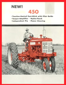 IH McCormick Farmall 450 mit Schnellkupplung Traktor Umsetzung Farbbroschüre TA IPTO - Bild 1 von 12