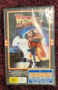 Back to the Future Part 2 limited edition VHS packaging Blu-ray JB hi-fi rewind - Picture 1 of 4