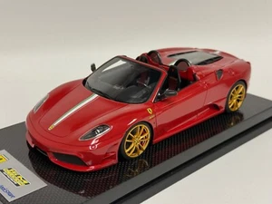 1/18 Looksmart Ferrari F430 Scudera 16M in rotmetallic Carbon Base #05/100 - Bild 1 von 7