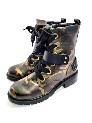 RAMPAGE Women's Taylla Camouflage Metallic Combat Boots Size 7US - Image 1 of 4