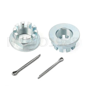 Rear Axle Castle Nut & Pins For HONDA Foreman 400 500 520 TRX400FW TRX500 TRX520 - Picture 1 of 5