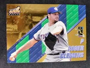 1998 Pacific Aurora Roger Clemens PENNANT FEVER Card #21 blue Jays - Bild 1 von 2