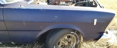 Guardabarros pasajero derecho 65 66 XL Galaxie Ford 1965 1966 Galaxy sin moldura/envío peine Foto 1 de 4