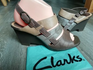 clarks palm candid silver
