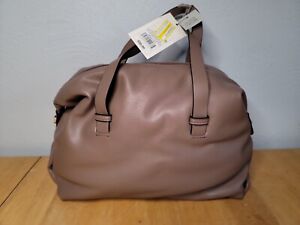 SUPER Soft Satchel Handbag -Converts To Crossbody or Shoulder -A New Day- Beige