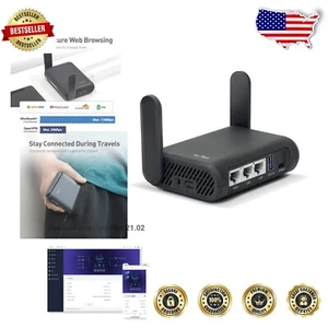 Versatile Pocket Wi-Fi Router with VPN & AdGuard - Travel with Confidence - Picture 1 of 8