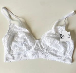 DIM ohne Bügel-Spitzen-BH Daily Dentelle weiß - Größe 85C - Bild 1 von 3