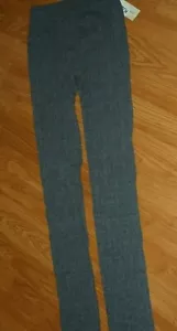 MALLAS BOBBIE BROOKS TEXTURIZADAS TALLA S/M GRIS NUEVAS CON ETIQUETAS - Imagen 1 de 2