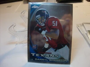 2010 Topps Chrome #C215 - Darryl Sharpton RC - Houston Texans 10-505 - Picture 1 of 2