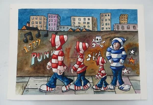 Paul M Kiernan - Original Water Colour - THE BROTHERS No 3 - 2009 - Picture 1 of 5