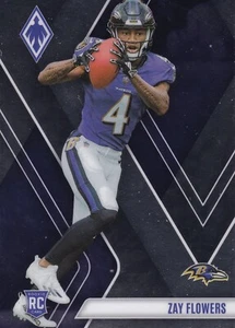 Panini Phoenix Rookie #108 2023 - Zay Flowers (RC) - Baltimore Ravens - Imagen 1 de 2