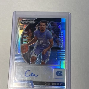 Cole Anthony Panini Prizm Draft Picks Rookie Card Autografata 2020 PA-CA - Foto 1 di 2