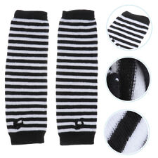 Practical Fingerless Winter Comfortable Striped Arm Gloves Woman