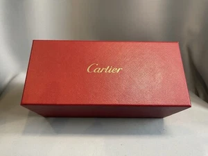 Cartier Eyeglasses Sunglasses Hard Gift Box Case AUTHENTIC - Picture 1 of 8