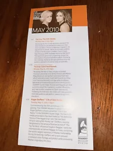 The Grammy Museum Public Programs May 2010 Insert - Picture 1 of 1