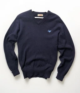 Scott & Charters Men’s Vintage V-Neck Jumper – Wool & Angora Blend, Size XL - Picture 1 of 5