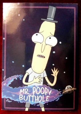 RICK AND MORTY - Season 2 - Card C07 - Mr. Poopy Butthole - Cryptozoic 2019 - Image 1 of 2