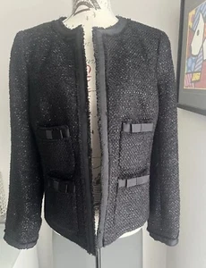 RSVP by Talbots Blazer Jacke Schwarz Metallic Größe S.  - Bild 1 von 8