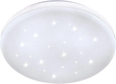 EGLO LED Deckenleuchte FRANIA-S rund mit Stern-Effekt ⌀28cm 12W EEK:D (Spek A-G) - Bild 1 von 4