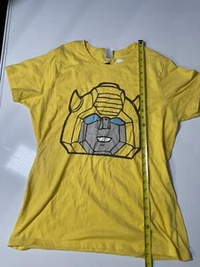 Sale! Large TRANSFORMERS short sleeve T’SHIRT Bumble bee movie film - Picture 1 of 5