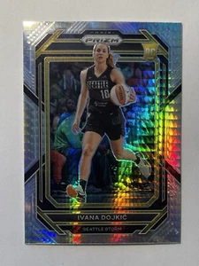 2023 WNBA Prizm Ivana Dojkic Rookie Hyper Silver Prizm #150 SP Seattle Storm RC - Bild 1 von 1