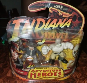 German Mechanic and Indiana Jones Adventure Heroes Hasbro  - Bild 1 von 5