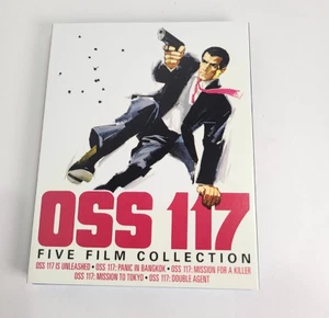 OSS 117: Five Film Collection (Blu-ray) (Kino Lorber) (w/Slipcover) - Picture 1 of 24