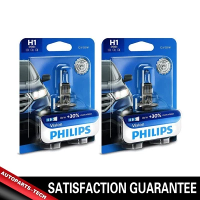 Para 2002 2003 2004 Acura RSX H1 Philips 55W 2x Faros Bombilla Luz Alta/Baja Foto 1 de 2