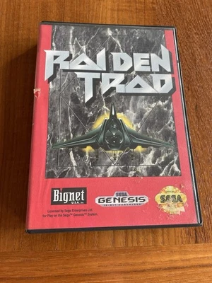 Sega Genesis Rare Raiden Trad Original Alternate Box Only FREE SHIPPING!!! - Image 1 of 4