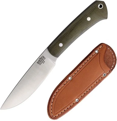 Bark River Highland Special Fixed Knife 4" A2 Tool Steel Blade Micarta Handle - Image 1 of 3