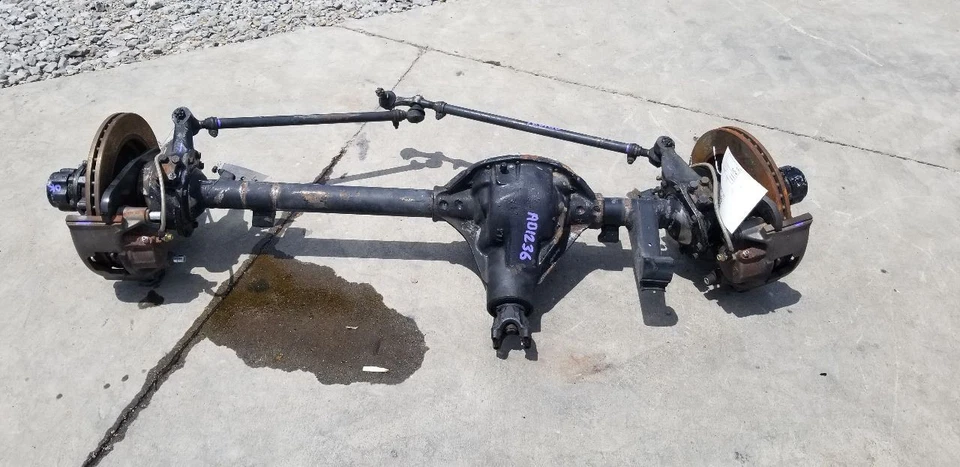 1970 JEEP CJ5 COMPLETE FRONT AXLE DIFFERENTIAL CARRIER 3.73 RATIO DISC BRAKE Foto 1 de 4