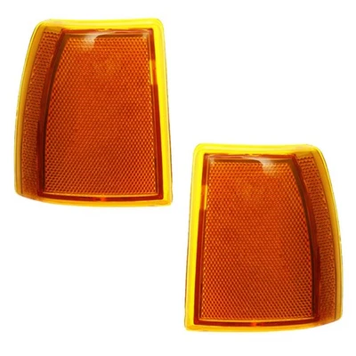 For Ford Explorer 1991-1994 Corner Light Driver & Passenger Side Pair Amber Lens - Image 1 of 4