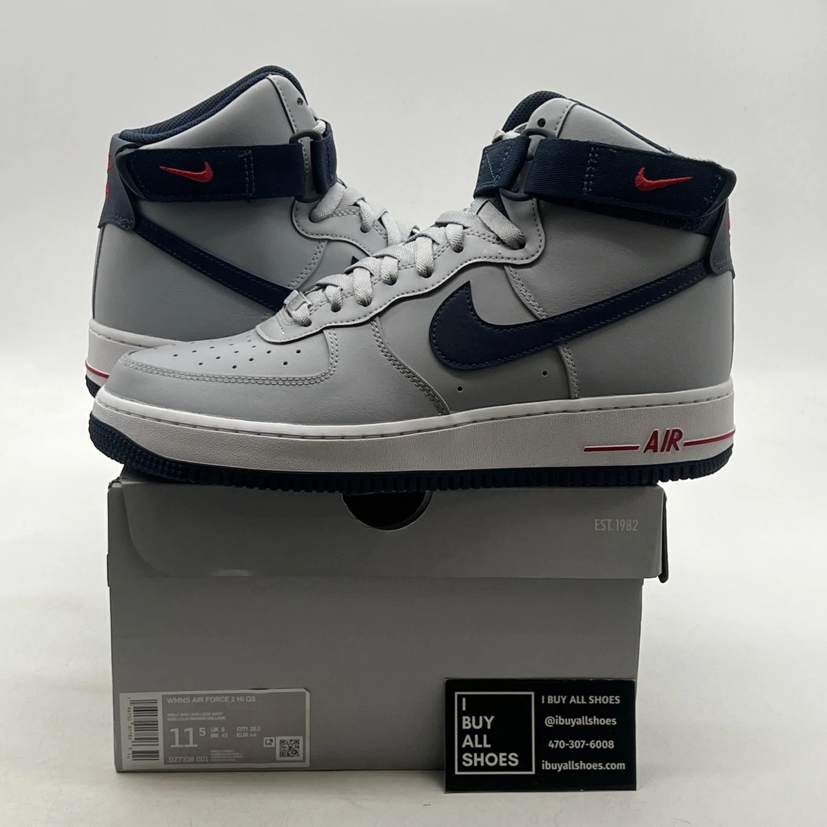 Nike Air Force 1 High New England Patriots W for sale | eBay