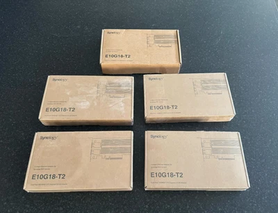 Synology E10G18-T2 10Gbps Ethernet Adaptor for Synology NAS Server - 5 available - Image 1 of 3