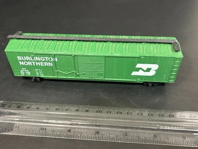 Tyco HO Scale Burlington Northern Freight Car 100024 Combine Ship - Image 1 of 4